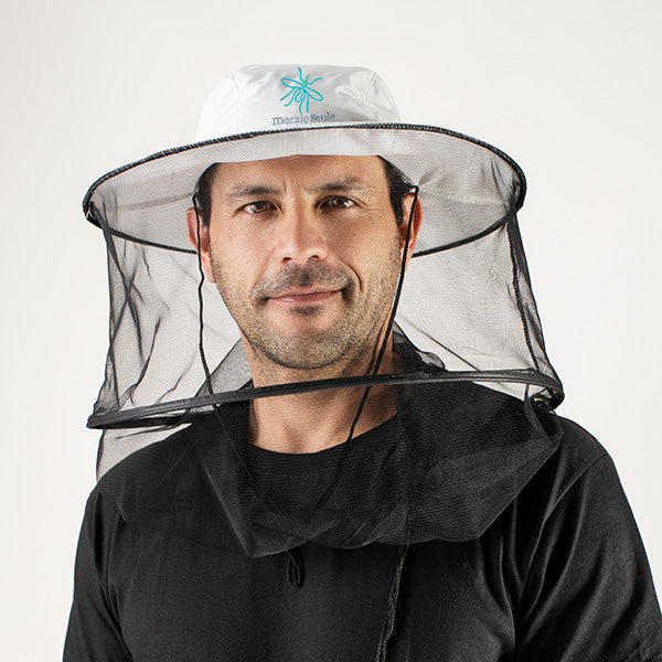 Twist & Fold Mosquito Net Hat - Mozzie Style