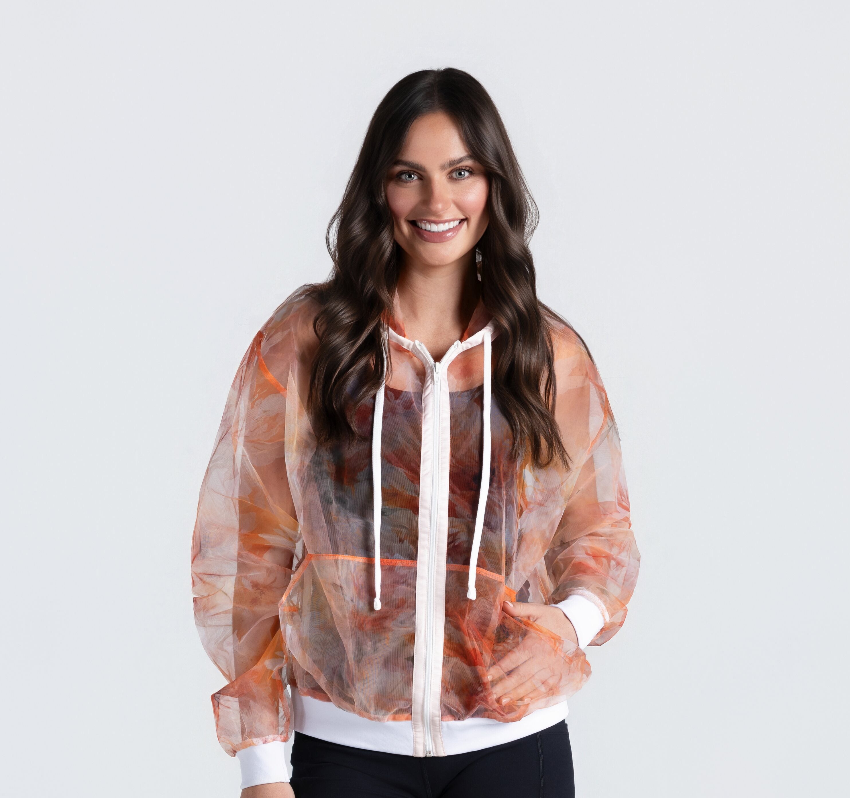 Limited Edition: ShrugBug Floral Peach Jacket