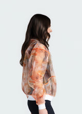 Limited Edition: ShrugBug Floral Peach Jacket