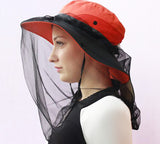 Ponytail Mosquito Net Hat - Mozzie Style