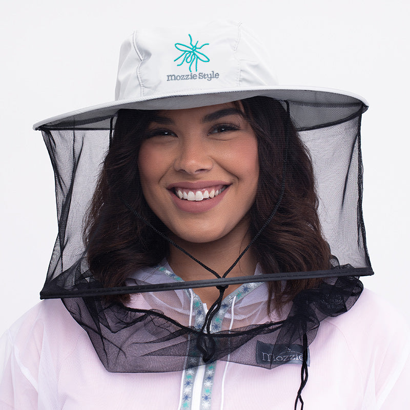 Twist Fold Mosquito Net Hat - Main Image
