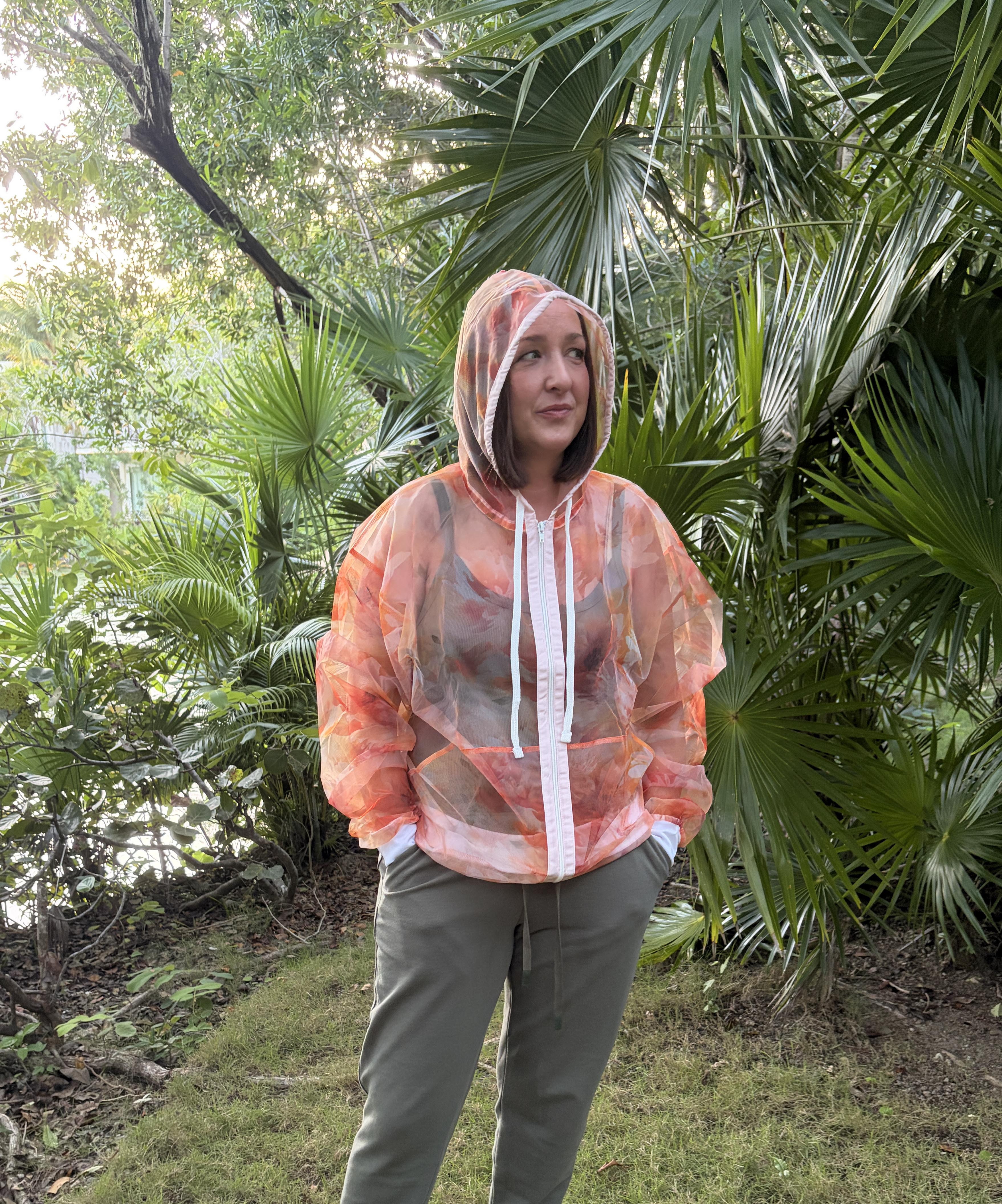 Limited Edition: ShrugBug Floral Peach Jacket