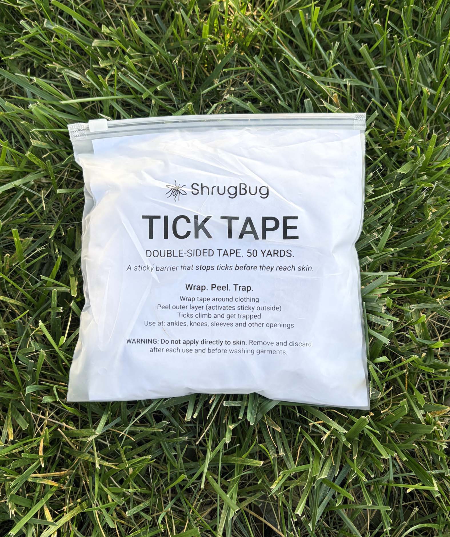 ShrugBug Tick Tape